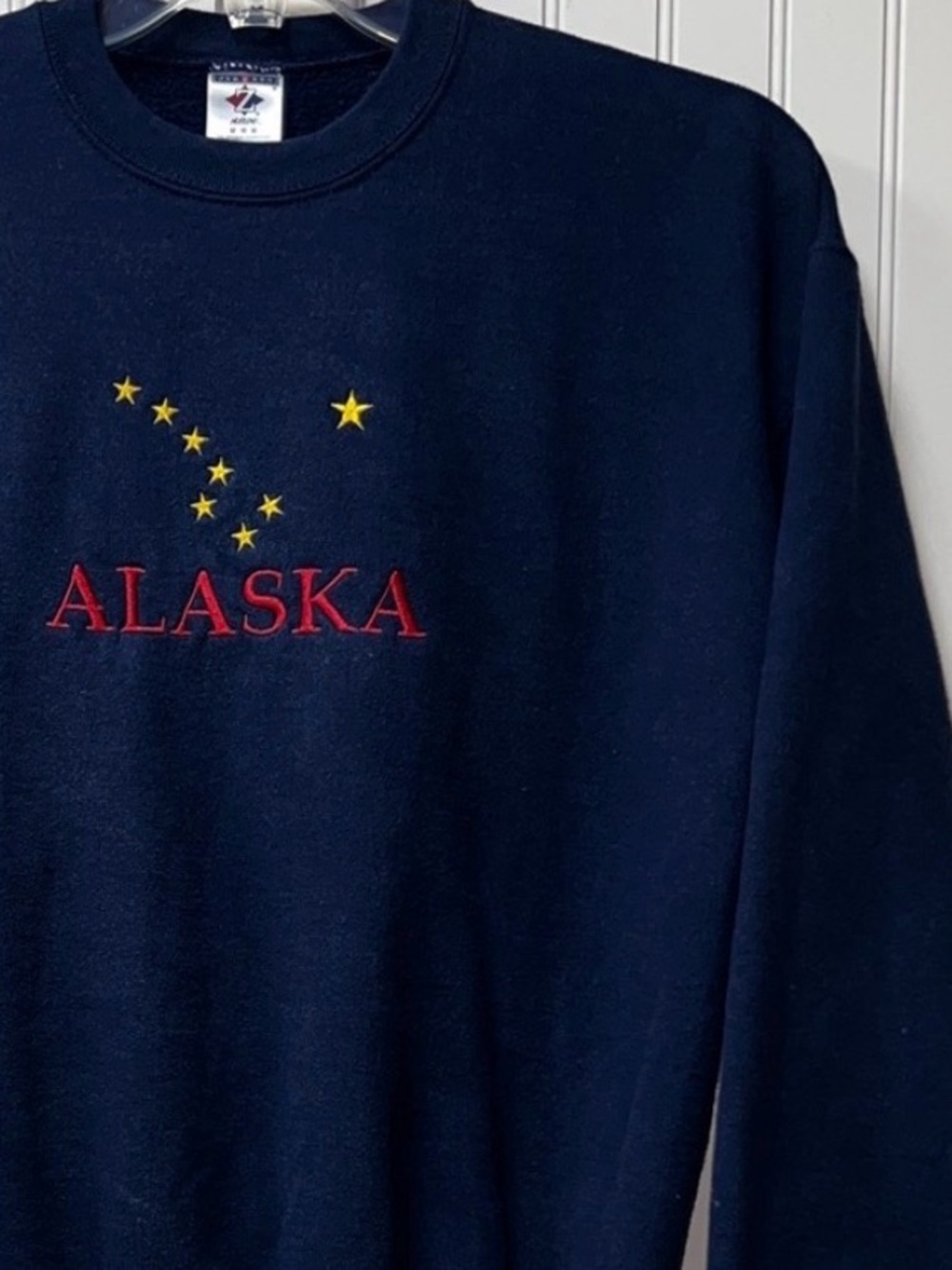 Y2K Alaska Big Dipper Constellation Sweatshirt M Vintage